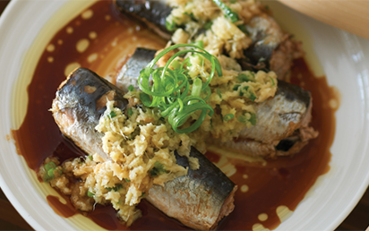 Sardines Vapeur au Gingembre